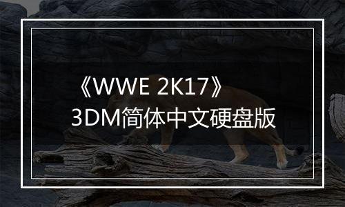 《WWE 2K17》3DM简体中文硬盘版