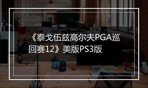 《泰戈伍兹高尔夫PGA巡回赛12》美版PS3版