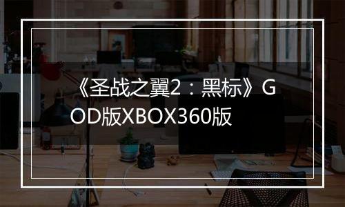 《圣战之翼2：黑标》GOD版XBOX360版