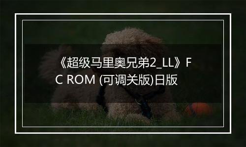 《超级马里奥兄弟2_LL》FC ROM (可调关版)日版