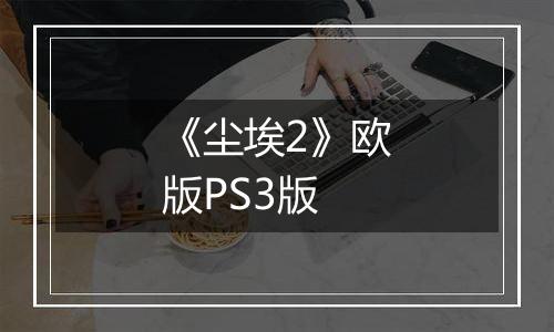 《尘埃2》欧版PS3版