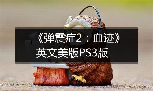 《弹震症2：血迹》 英文美版PS3版