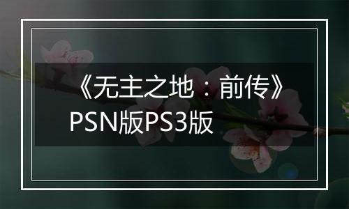《无主之地：前传》PSN版PS3版