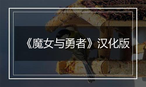 《魔女与勇者》汉化版