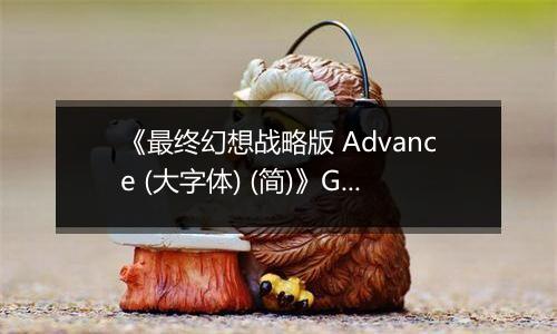 《最终幻想战略版 Advance (大字体) (简)》GBA ROM 中文版