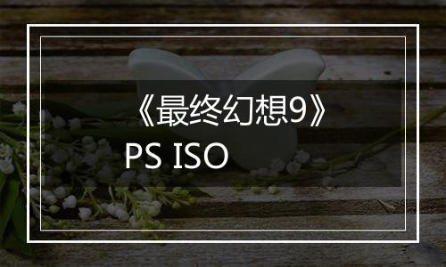 《最终幻想9》PS ISO