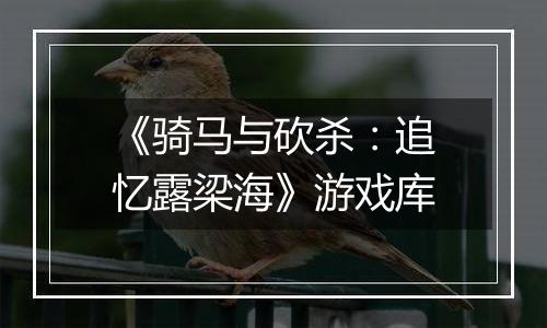 《骑马与砍杀：追忆露梁海》游戏库