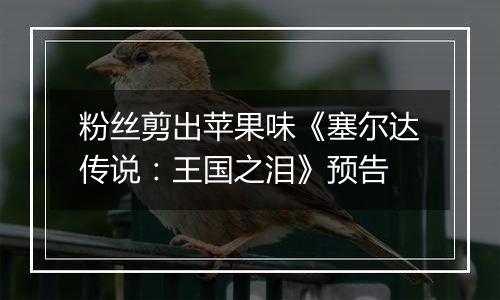 粉丝剪出苹果味《塞尔达传说：王国之泪》预告