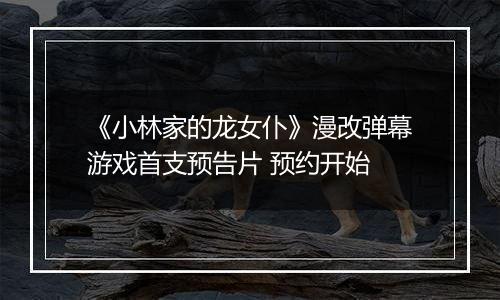 《小林家的龙女仆》漫改弹幕游戏首支预告片 预约开始