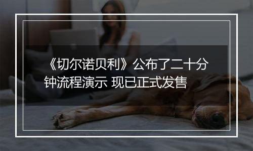 《切尔诺贝利》公布了二十分钟流程演示 现已正式发售