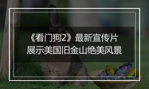 《看门狗2》最新宣传片展示美国旧金山绝美风景