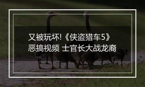 又被玩坏!《侠盗猎车5》恶搞视频 士官长大战龙裔