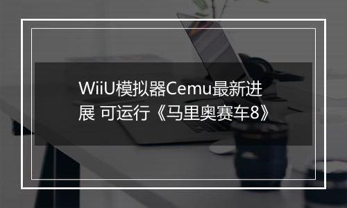 WiiU模拟器Cemu最新进展 可运行《马里奥赛车8》
