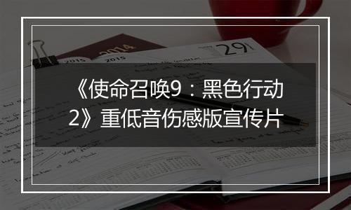 《使命召唤9：黑色行动2》重低音伤感版宣传片