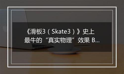 《滑板3（Skate3）》史上最牛的“真实物理”效果 BUG重重惹欢笑