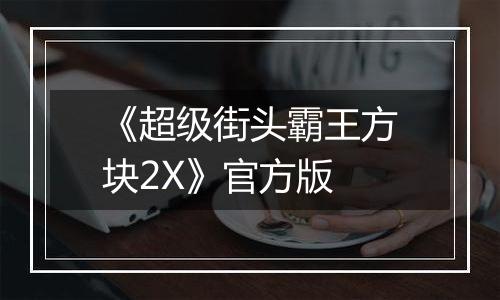 《超级街头霸王方块2X》官方版